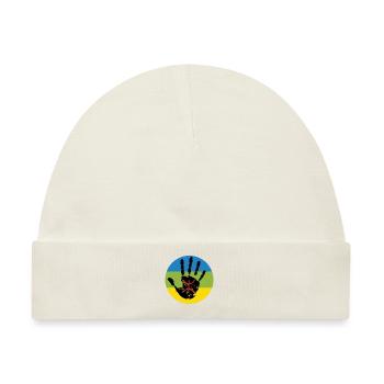 AMAZIGH BERBER KABYLE Z AMAZIGH - Baby Premium Organic Mütze - Naturweiß - Vorne
