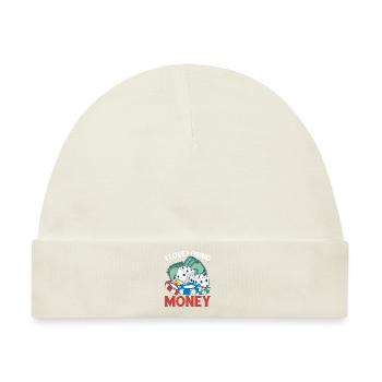 I Love Losing Money 6 - Baby Premium Organic Mütze - Naturweiß - Vorne
