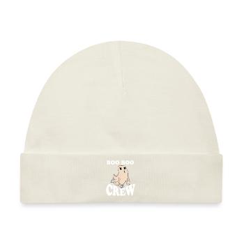 Ghost Boo Boo Crew - Baby Premium Organic Mütze - Naturweiß - Vorne