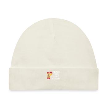 Spanischer Stolz Spanische Flagge Gewachsen - Baby Premium Organic Mütze - Naturweiß - Vorne