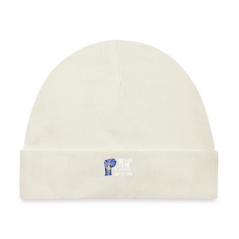 Kosova-Stolz Kosova-Flagge Gewachsen - Baby Premium Organic Mütze - Naturweiß - Vorne