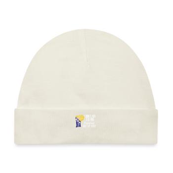 Bosnischer Stolz Bosnische Flagge Gewachsen - Baby Premium Organic Mütze - Naturweiß - Vorne