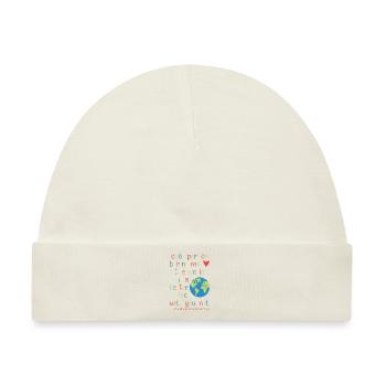Liebe Person Hinter Mir - Baby Premium Organic Mütze - Naturweiß - Vorne