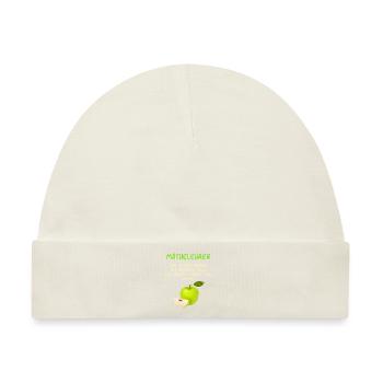 Mathematiker Mathematik Mathe Examen Lehramt - Baby Premium Organic Mütze - Naturweiß - Vorne