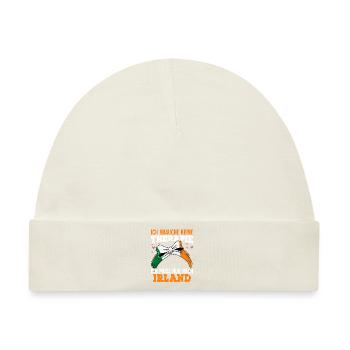 Irland - Baby Premium Organic Mütze - Naturweiß - Vorne