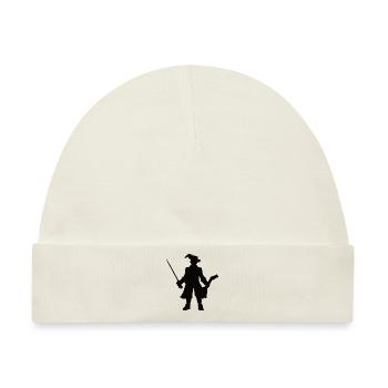 Barde der Meister der Musik, Rollenspiel Design - Baby Premium Organic Mütze - Naturweiß - Vorne