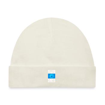 Hacker Coder Computerfreak Nerd Hacking Geschenk - Baby Premium Organic Mütze - Naturweiß - Vorne