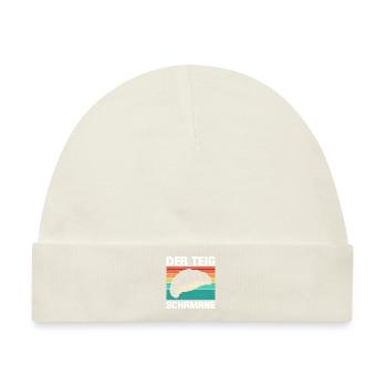 Bäcker Der Teig Schamane Backfans Backen - Baby Premium Organic Mütze - Naturweiß - Vorne