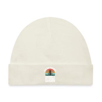 Bee Gifts - Baby Premium Organic Mütze - Naturweiß - Vorne