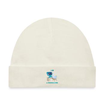Eine Programmierer-Ente, ein lustiges Design für Programmierer - Baby Premium Organic Mütze - Naturweiß - Vorne