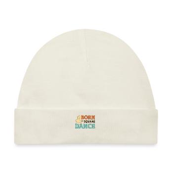 Square Dancing Born To Square Dance Country Dance - Baby Premium Organic Mütze - Naturweiß - Vorne
