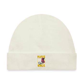 Windel Ninja - Baby wickeln - Baby Premium Organic Mütze - Naturweiß - Vorne