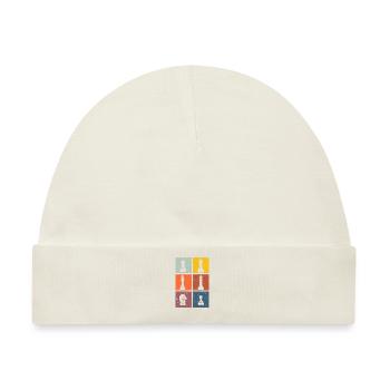 Schachspieler Silhouetten Schachfiguren Retro - Baby Premium Organic Mütze - Naturweiß - Vorne