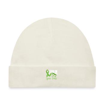 Organ Spender Organtransplantation Organspende - Baby Premium Organic Mütze - Naturweiß - Vorne