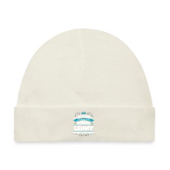 Lenny Name Design - Baby Premium Organic Mütze - Naturweiß - Vorne