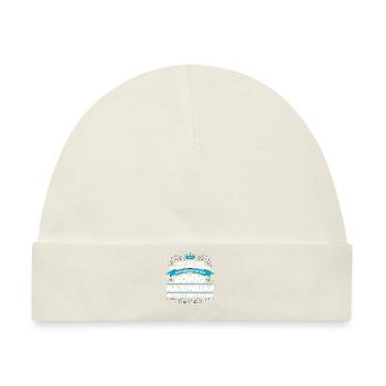 Maximilian Name Design - Baby Premium Organic Mütze - Naturweiß - Vorne