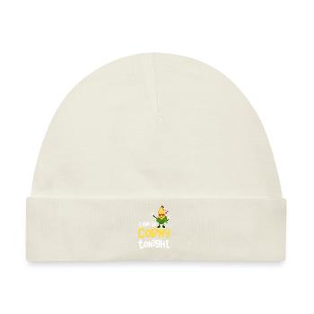 Ich Bin Heute Abend So Kitschig. Mais-wortspiele, - Baby Premium Organic Mütze - Naturweiß - Vorne