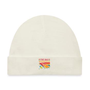 Der Bag Flüsterer - Retro Cornhole Oberteil - Baby Premium Organic Mütze - Naturweiß - Vorne