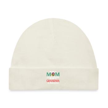 Grandma Gifts - Baby Premium Organic Mütze - Naturweiß - Vorne