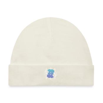 Koi-Duo Harmonie Feng Shui Zen - Baby Premium Organic Mütze - Naturweiß - Vorne