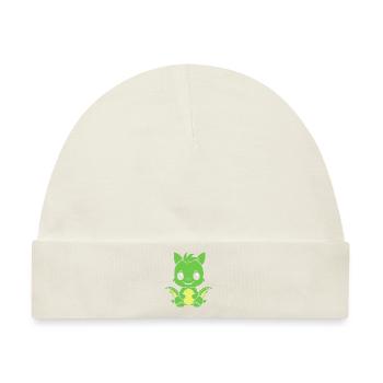 Baby-Drache - Baby Premium Organic Mütze - Naturweiß - Vorne