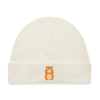 Capybara - Baby Premium Organic Mütze - Naturweiß - Vorne