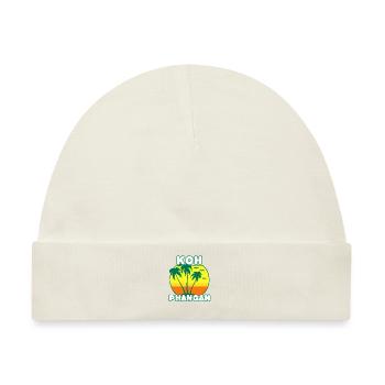 Koh Phangan - Baby Premium Organic Mütze - Naturweiß - Vorne