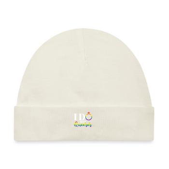 Gay Pride Hochzeit Homo-Ehe - Baby Premium Organic Mütze - Naturweiß - Vorne