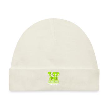 Alien Aliens - Baby Premium Organic Mütze - Naturweiß - Vorne