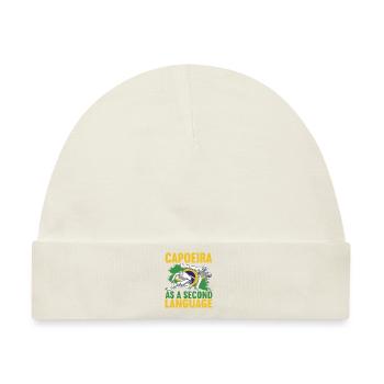 Capoeira Capoeirista - Baby Premium Organic Mütze - Naturweiß - Vorne