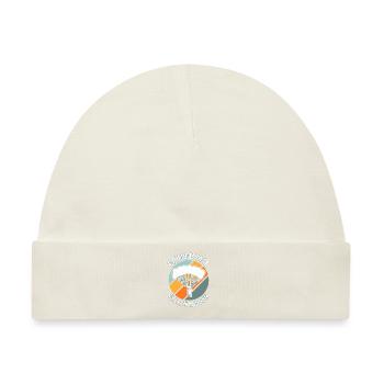 Fallschirmspringen Fallschirmspringer - Baby Premium Organic Mütze - Naturweiß - Vorne