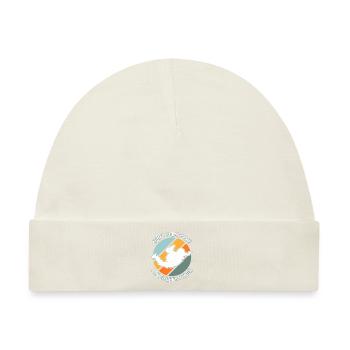 Fallschirmspringen Fallschirmspringer - Baby Premium Organic Mütze - Naturweiß - Vorne
