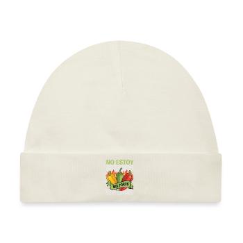 Ich Schwitze Nicht Meine Poren Weinen - Chili Koch - Baby Premium Organic Mütze - Naturweiß - Vorne