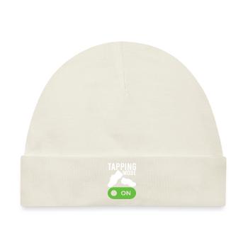 Stepptanz Stepptänzer - Baby Premium Organic Mütze - Naturweiß - Vorne