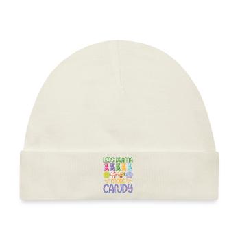 Candy Gift - Baby Premium Organic Mütze - Naturweiß - Vorne