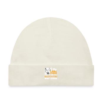 Cane Corso Mama Wachhund Begleithund - Baby Premium Organic Mütze - Naturweiß - Vorne