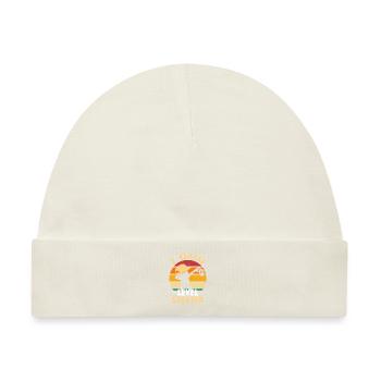 2.Klasse Level Started - Baby Premium Organic Mütze - Naturweiß - Vorne
