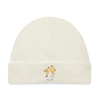 Katze meau - Baby Premium Organic Mütze - Naturweiß - Vorne