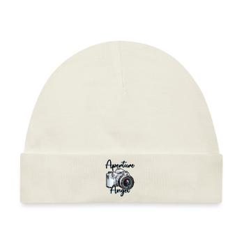 Aperture Engel - Lustige Fotografie - Baby Premium Organic Mütze - Naturweiß - Vorne