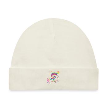 Eisschnellläufer Sportlerin Eisschnelllauf - Baby Premium Organic Mütze - Naturweiß - Vorne