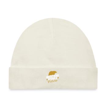 Grizzlybär Tierrechte Braunbär - Baby Premium Organic Mütze - Naturweiß - Vorne