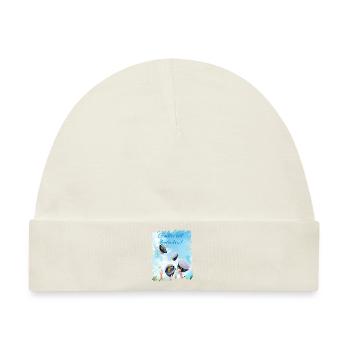 Abschlussfeier 2024 Abiturfeier - Baby Premium Organic Mütze - Naturweiß - Vorne