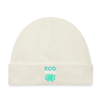 Eco Not Ego Förster - Baby Premium Organic Mütze - Naturweiß - Vorne