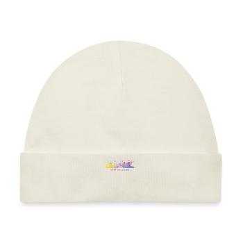 Skyline Von New Orleans New Orleaner - Baby Premium Organic Mütze - Naturweiß - Vorne