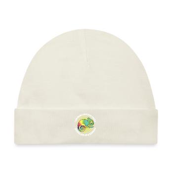 Ich Bin Verwirrter Als Ein Chamäleon - Baby Premium Organic Mütze - Naturweiß - Vorne