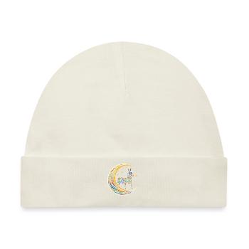 Muli Esel Stammes Moon - Baby Premium Organic Mütze - Naturweiß - Vorne