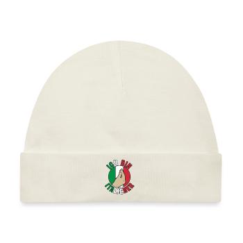 Italien Italiener Vaffanculo - Baby Premium Organic Mütze - Naturweiß - Vorne