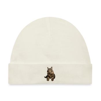 American Bobtail - Baby Premium Organic Mütze - Naturweiß - Vorne