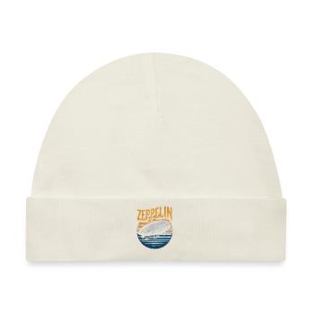 Luftschiff Zeppelin Geschenk - Baby Premium Organic Mütze - Naturweiß - Vorne