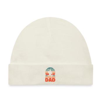 Jonglieren Jongleur Vater Just A Juggling Dad - Baby Premium Organic Mütze - Naturweiß - Vorne